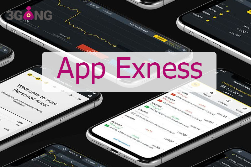 Nhà đầu tư có thể đầu tư forex qua app Exness
