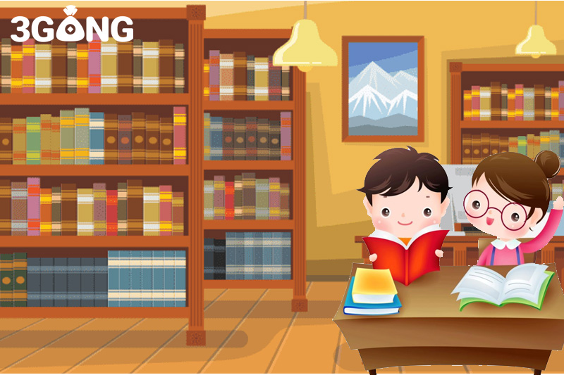 Học sinh có thể thực hiện tiết kiệm bằng cách đọc sách miễn phí tại thư viện