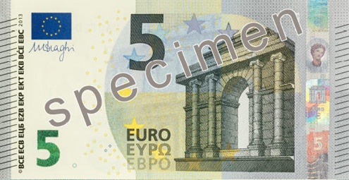 Điều ít biết về tờ tiền Euro châu Âu mới