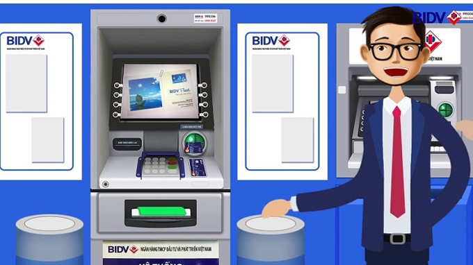 Cách rút thẻ ATM BIDV như thế nào?