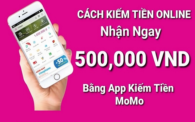 Momo là app kiếm tiền tại nhà uy tín
